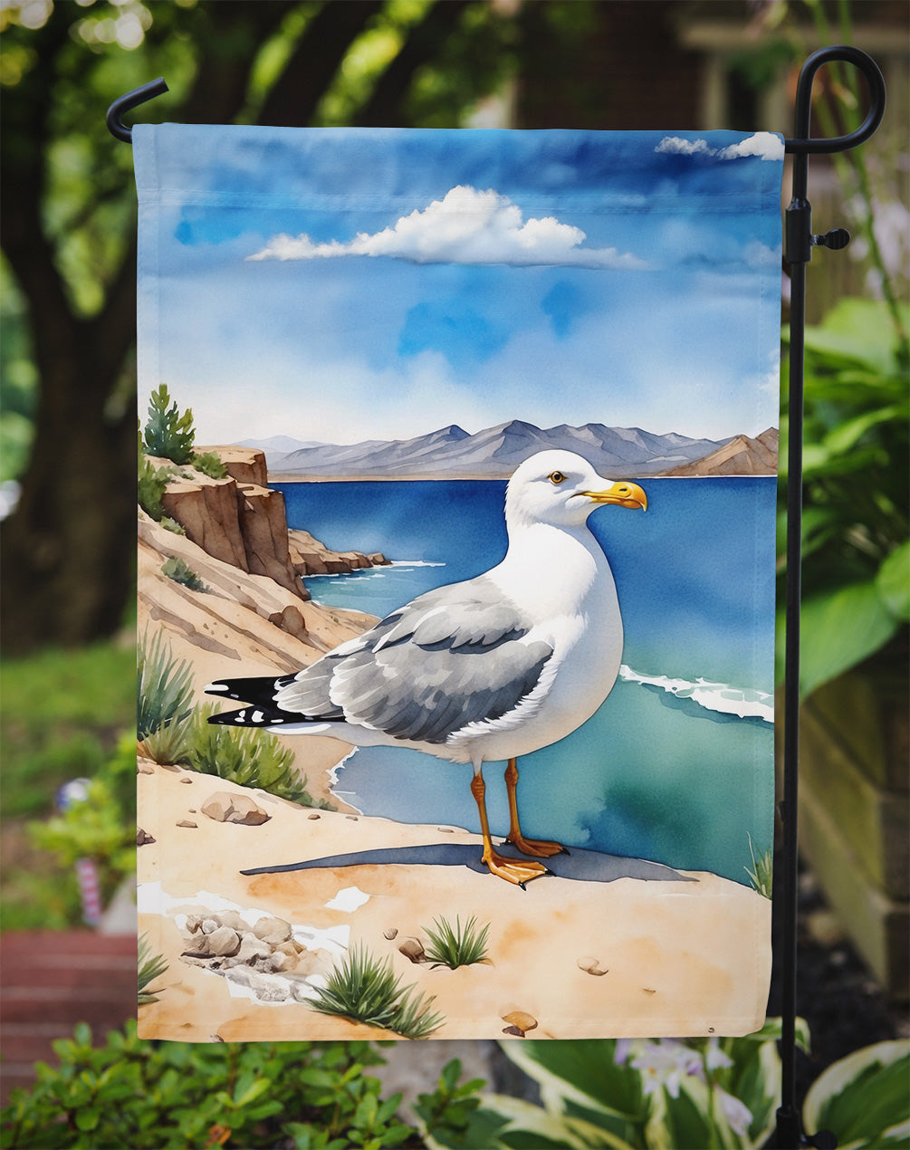 Utah California Gull Garden Flag