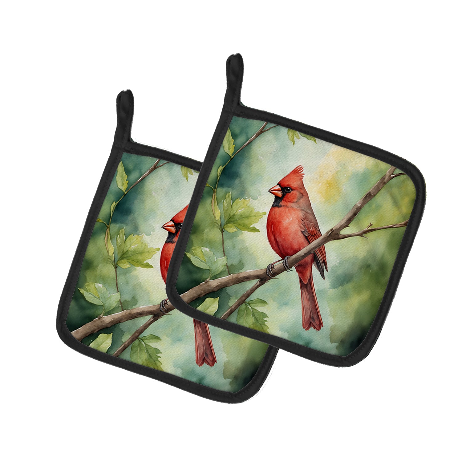 Buy this West Virginia Northern CardInal Pair of Pot Holders