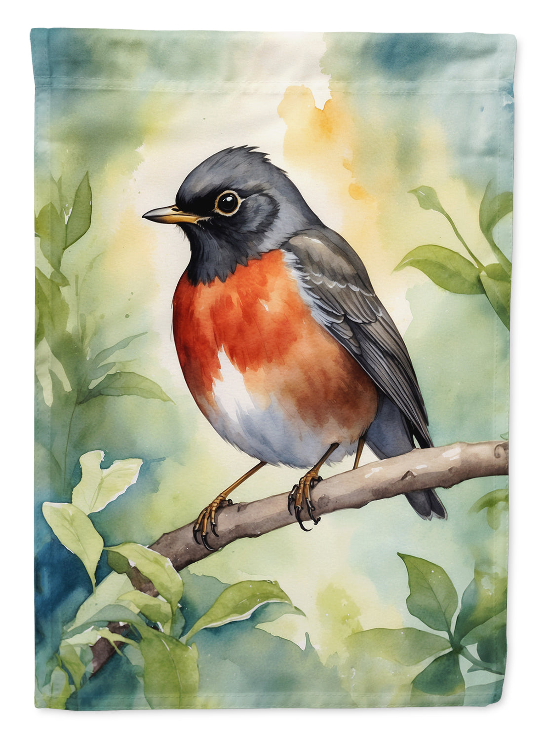 Buy this Wisconsin American Robin House Flag