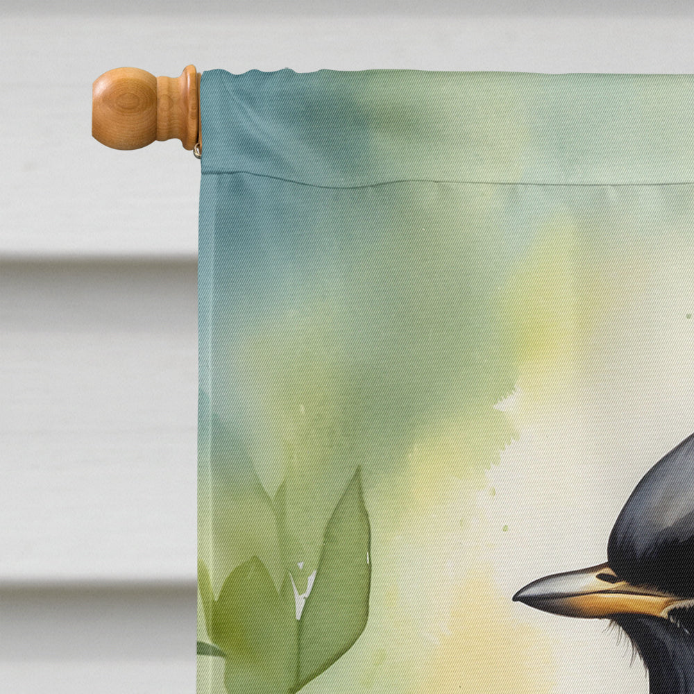 Wisconsin American Robin House Flag