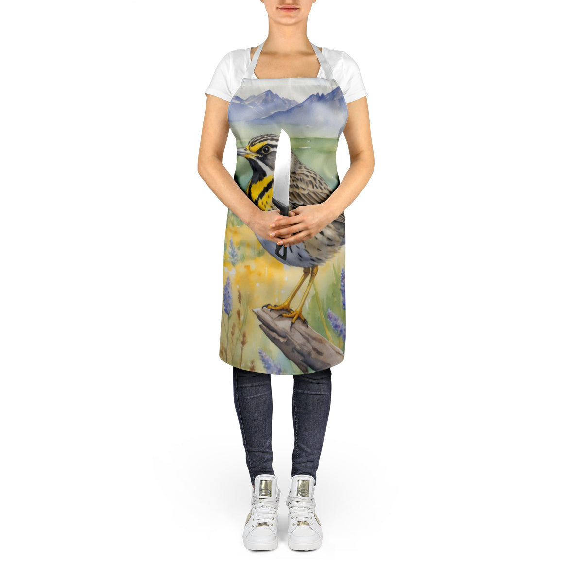 Wyoming Western Meadowlark Apron