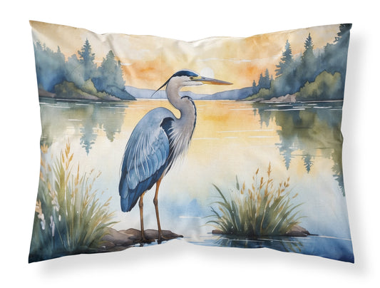 Buy this Blue Heron in the Golden Hour Standard Pillowcase