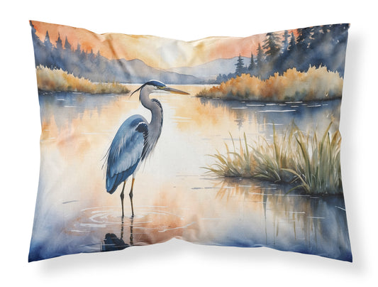 Buy this Blue Heron in the Golden Hour Standard Pillowcase