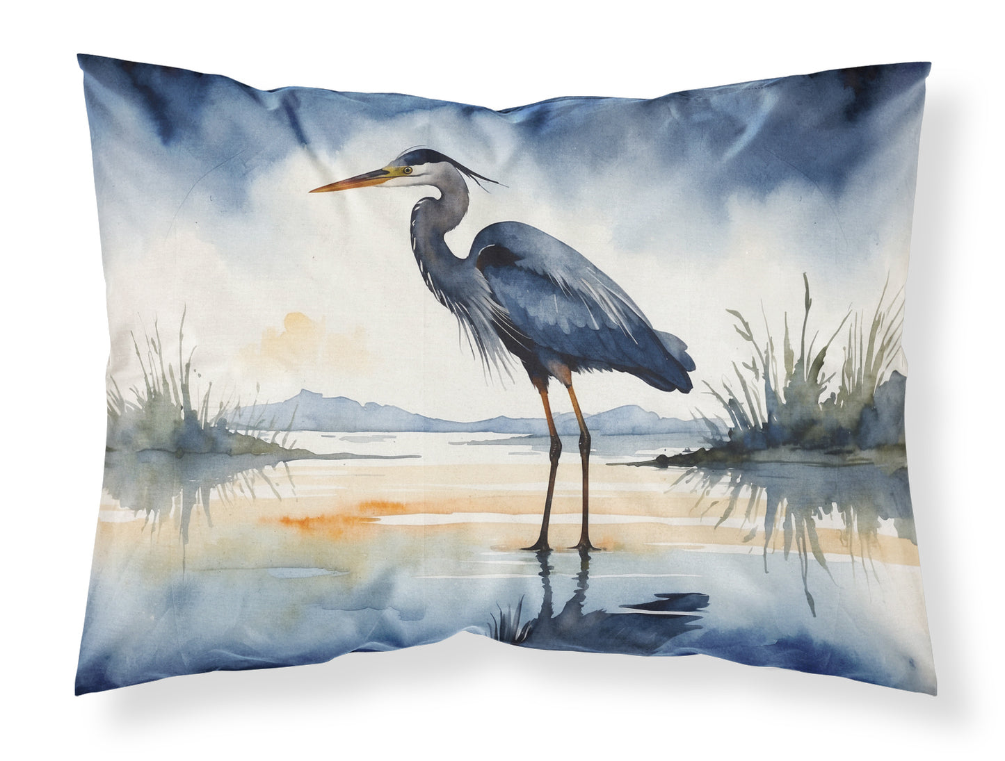 Buy this Blue Heron Barely Lit Sky Standard Pillowcase