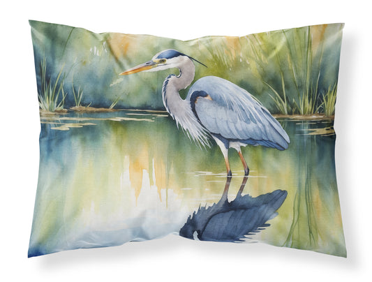 Buy this Blue Heron Stalking Prey Standard Pillowcase