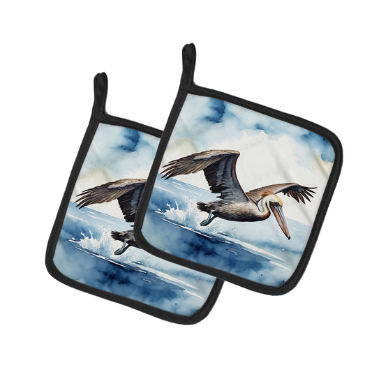 Buy this Pelican Diving Pair of Pot Holders