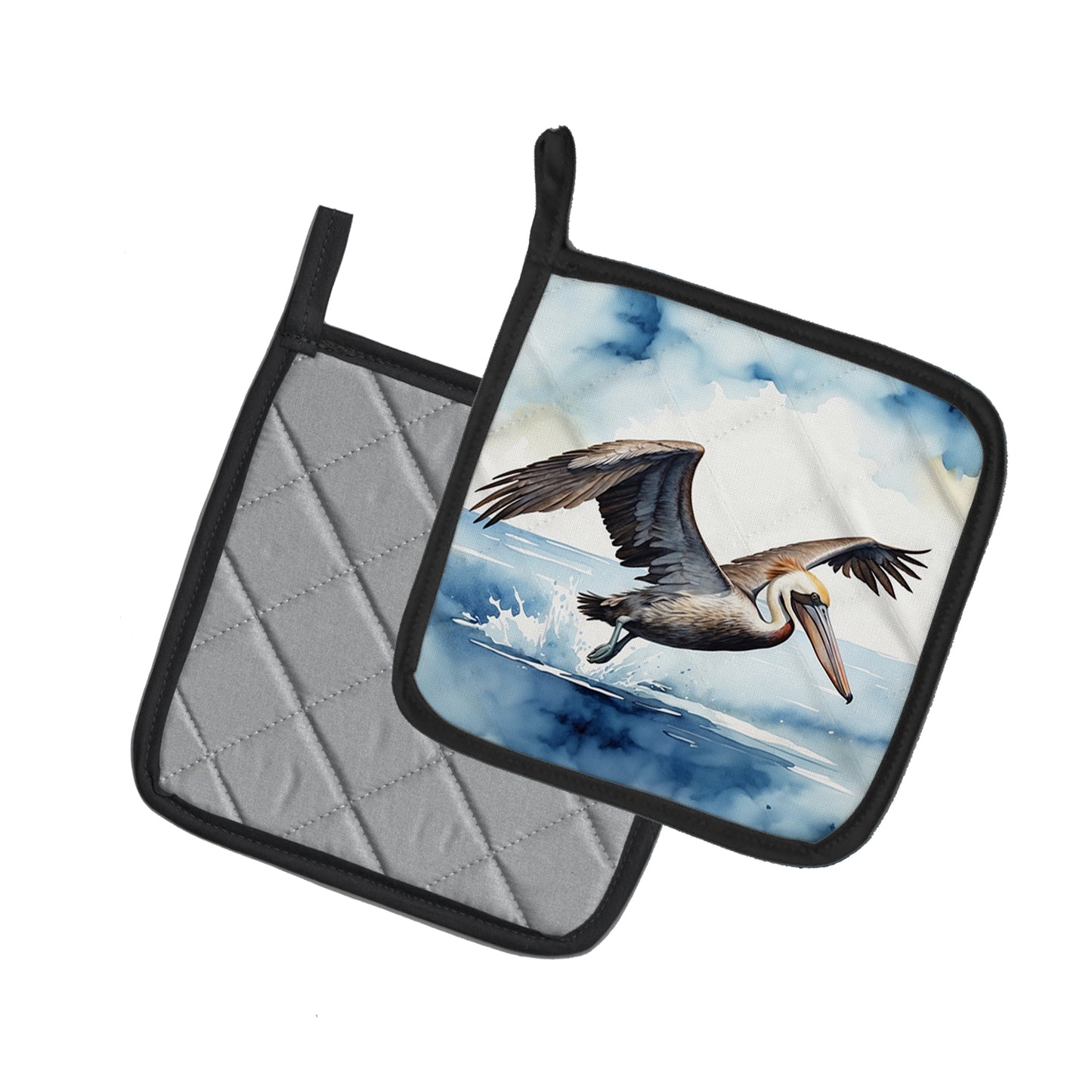 Pelican Diving Pair of Pot Holders