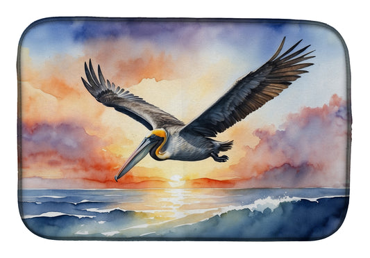 Buy this Pelican Fyling at Sunrise Dish Drying Mat