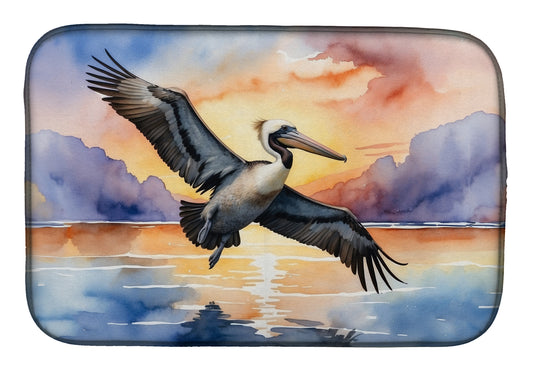 Buy this Pelican Fyling at Sunrise Dish Drying Mat