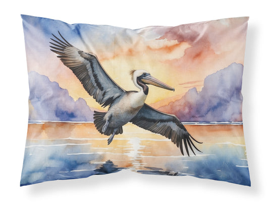 Buy this Pelican Fyling at Sunrise Standard Pillowcase