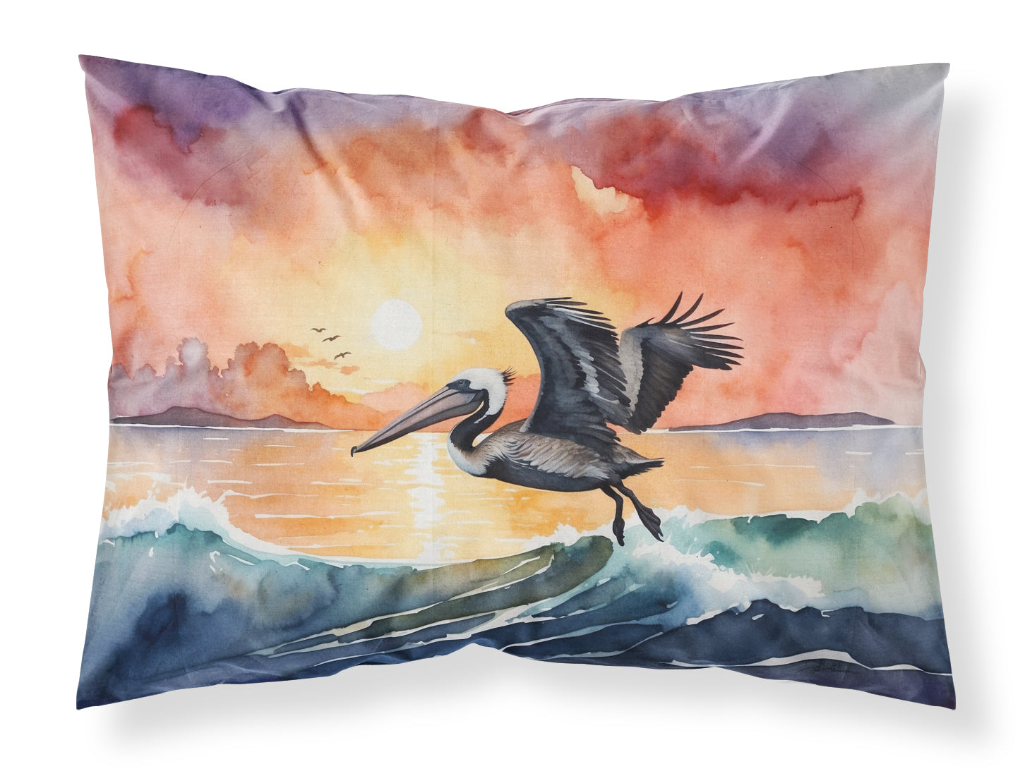 Buy this Pelican Fiery Sunset Standard Pillowcase