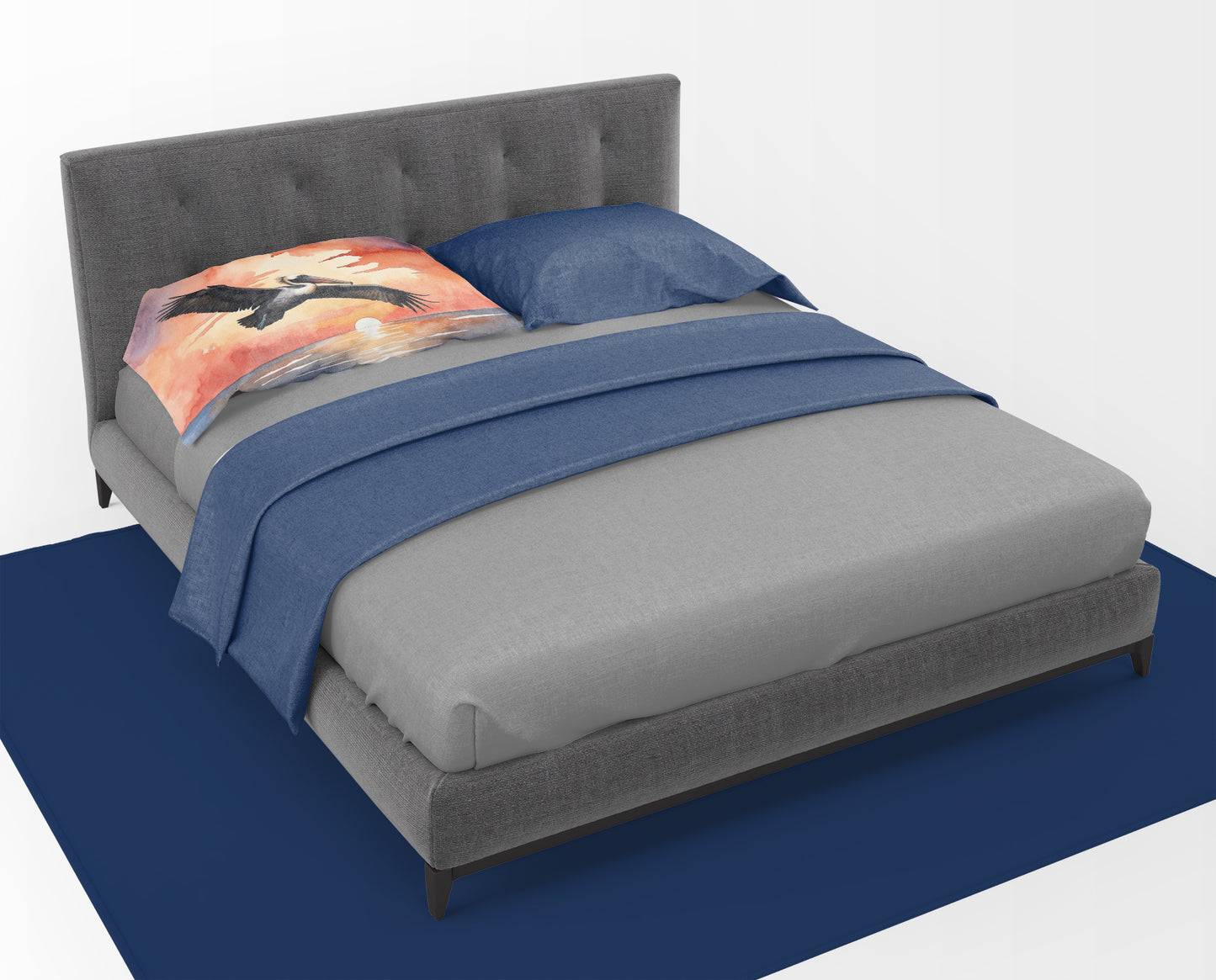 Pelican Fiery Sunset Standard Pillowcase