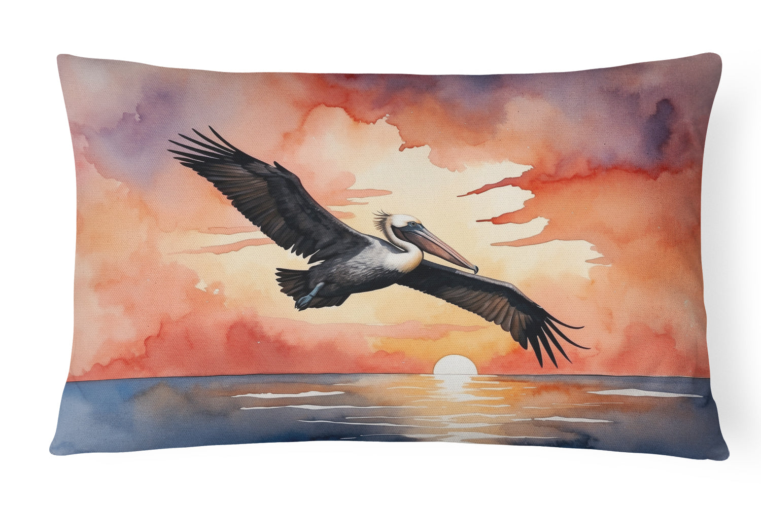 Buy this Pelican Fiery Sunset Throw Pillow