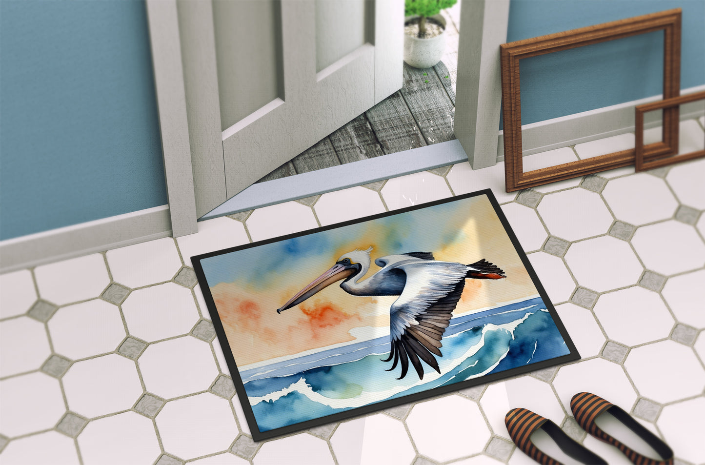 Pelican Soaring Doormat