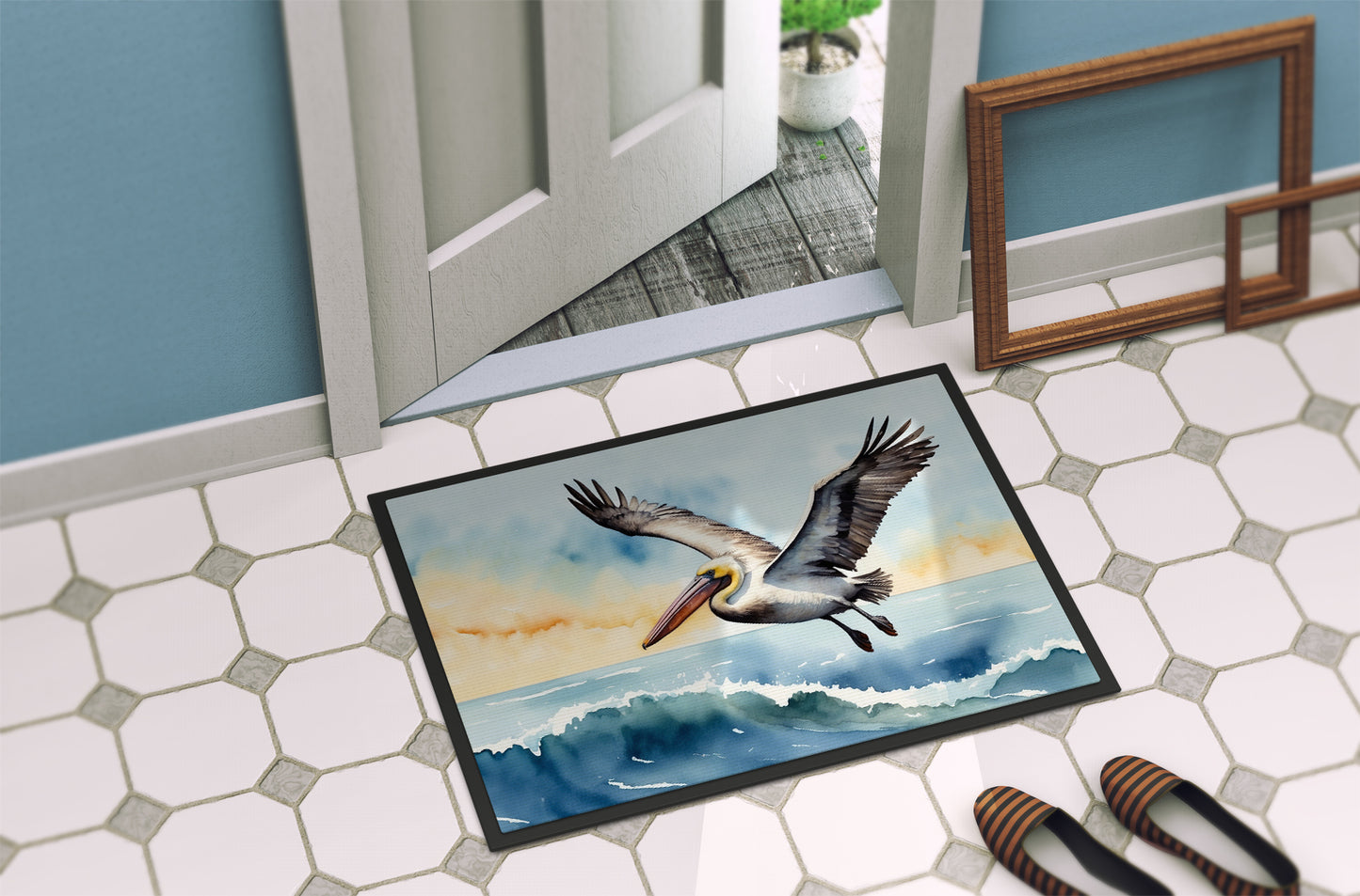 Pelican Soaring Doormat