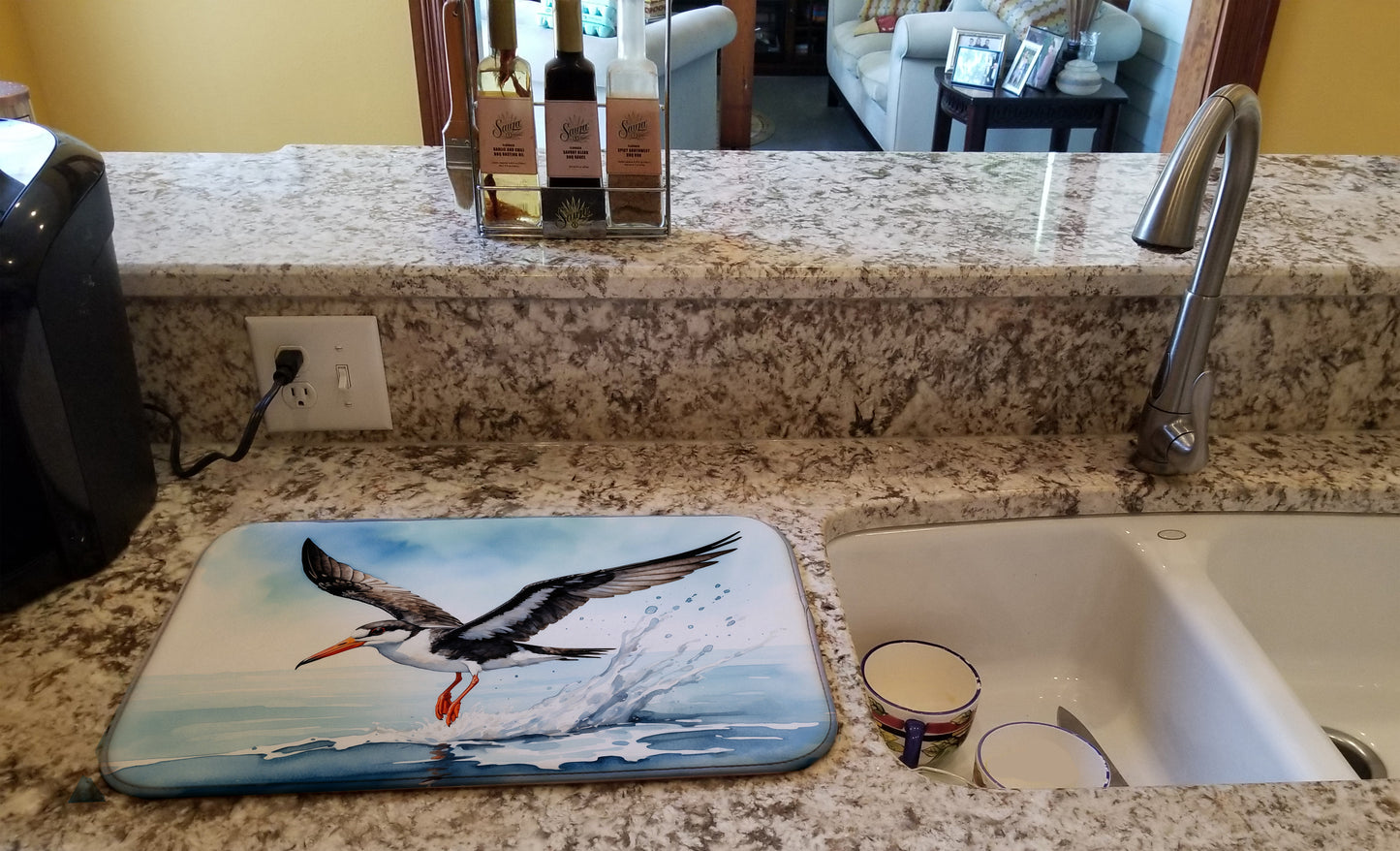 Black Skimmer Dish Drying Mat