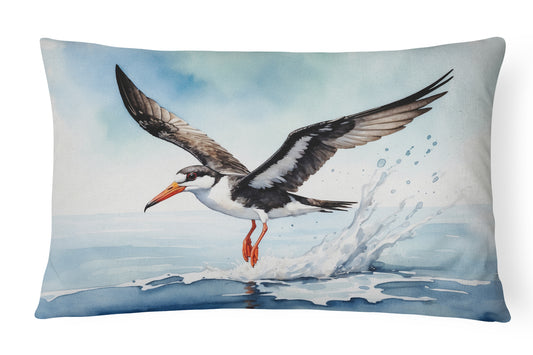 Buy this Black Skimmer Throw Pillow
