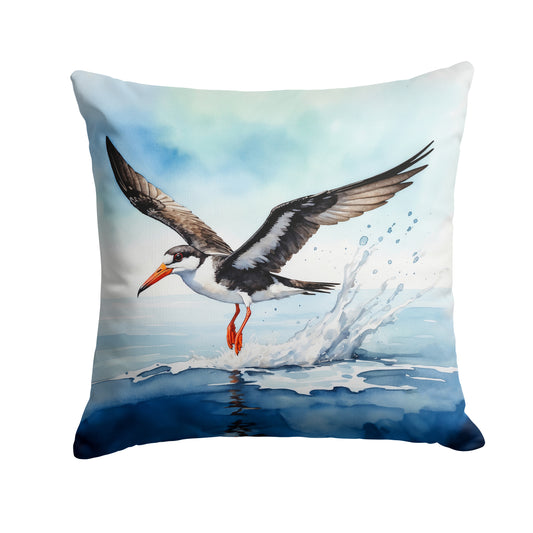 Buy this Black Skimmer Throw Pillow