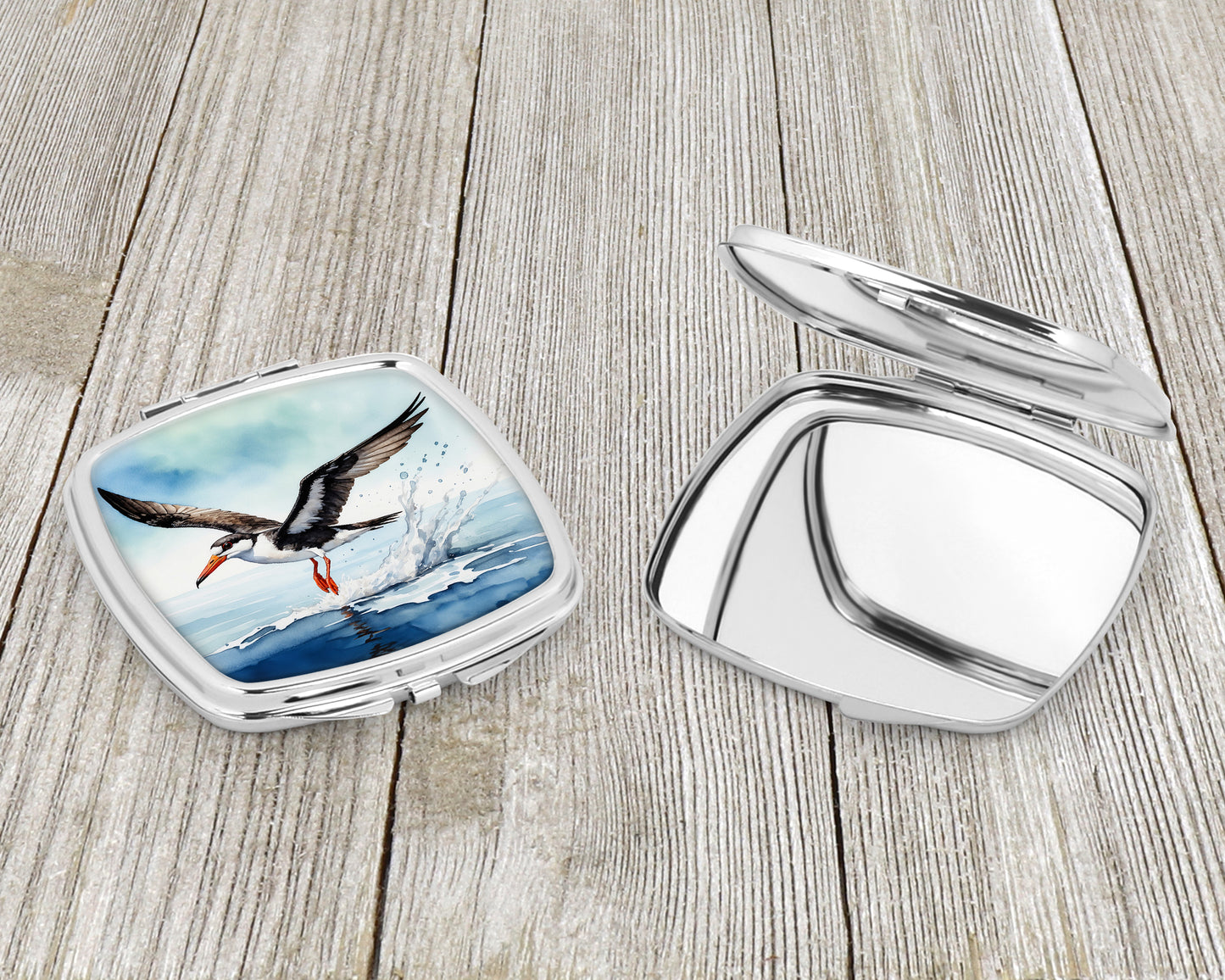 Black Skimmer Compact Mirror