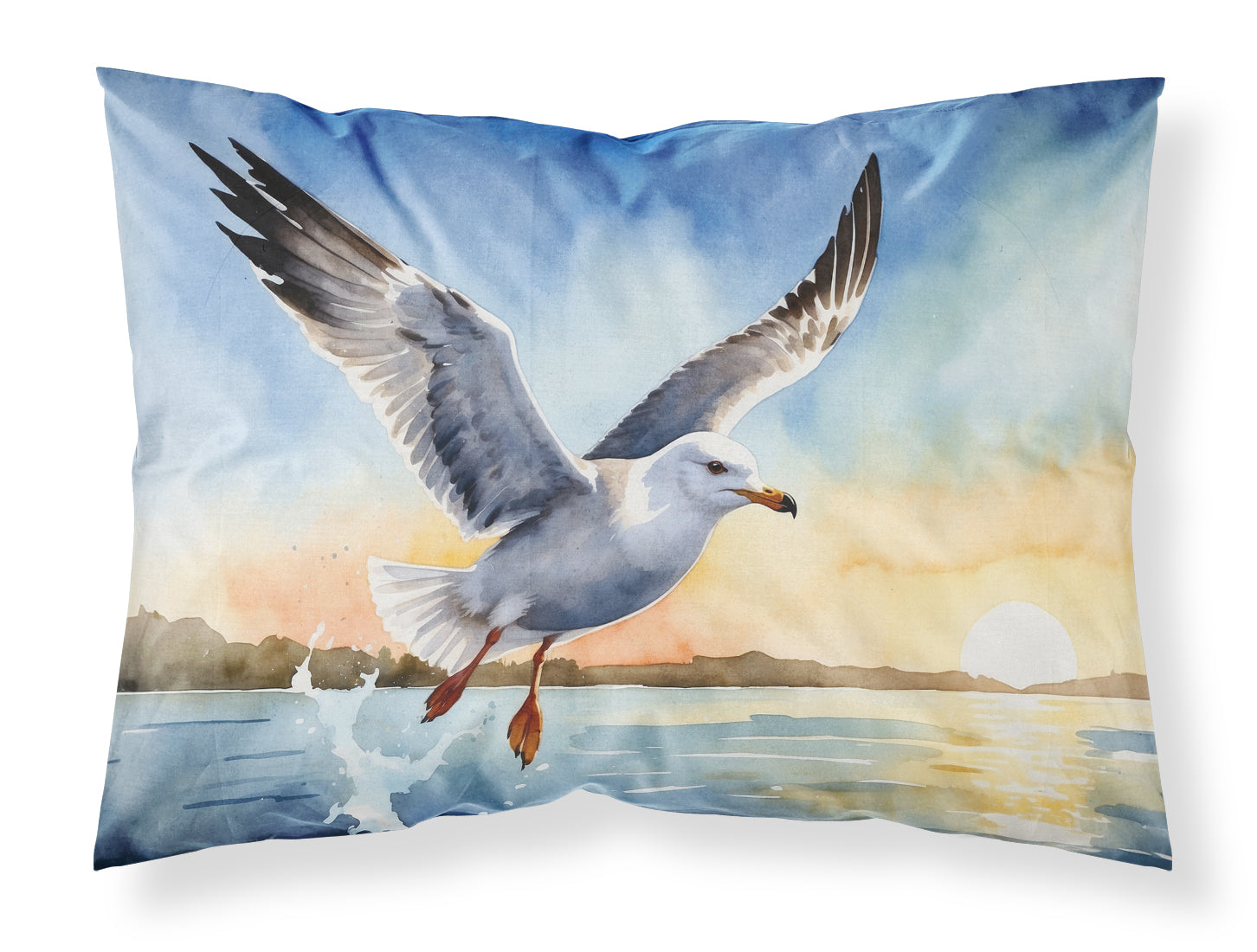 Buy this Gull Flying Low Standard Pillowcase