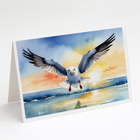 Buy this Gull Flying Low Greeting Cards Pack of 8
