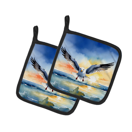 Buy this Gull Flying Low Pair of Pot Holders