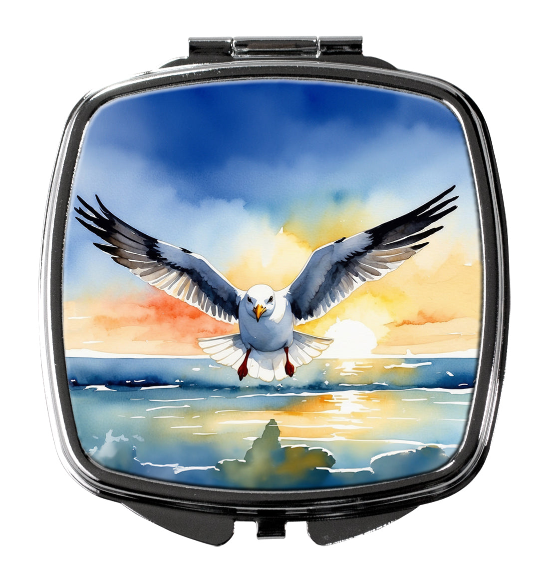 Buy this Gull Flying Low Compact Mirror