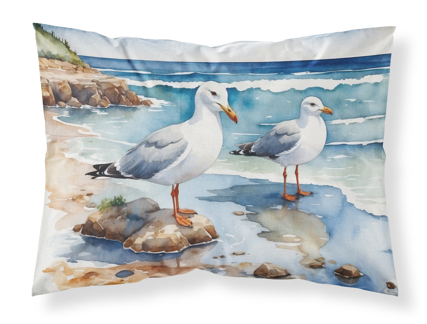 Buy this Gulls Scavenging Standard Pillowcase