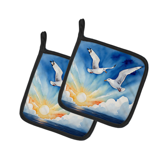 Buy this Gulls Soaring High Pair of Pot Holders