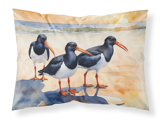 Buy this Oystercatchers Foraging Standard Pillowcase