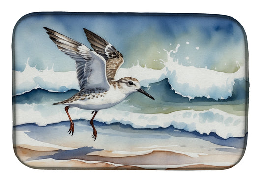 Buy this Sanderling Racing the Tide Dish Drying Mat