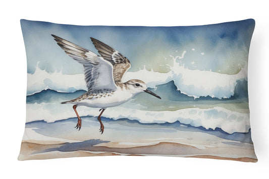 Buy this Sanderling Racing the Tide Throw Pillow