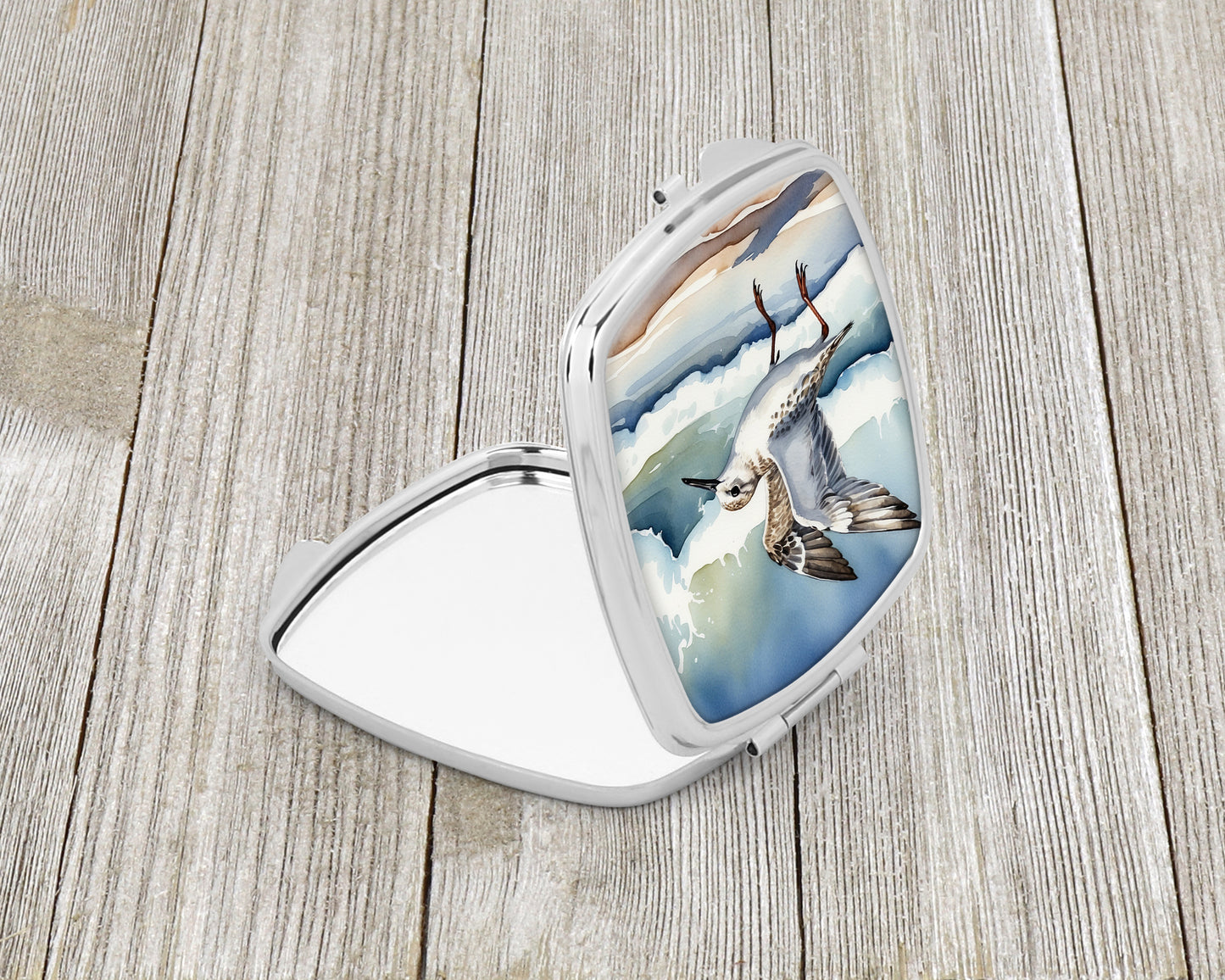 Sanderling Racing the Tide Compact Mirror