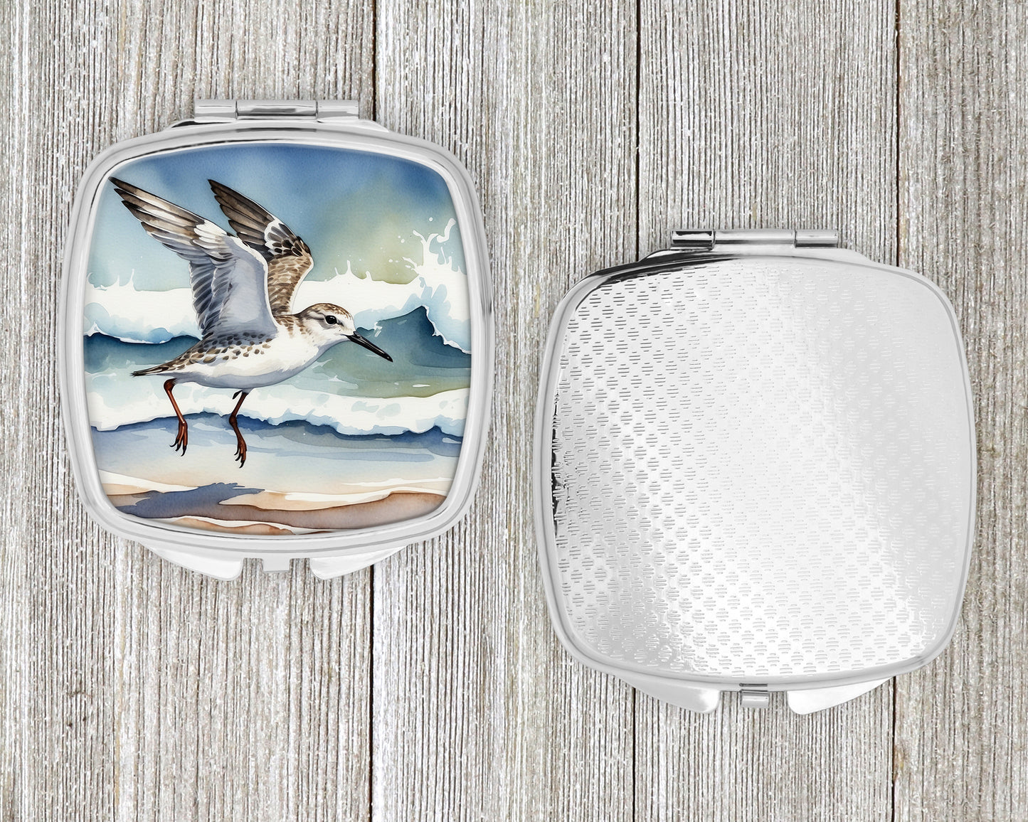 Sanderling Racing the Tide Compact Mirror