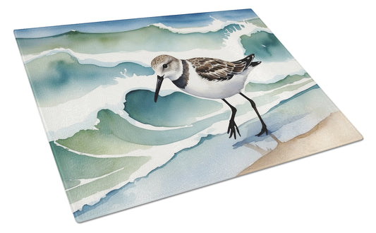 Buy this Sanderling Racing the Tide Glass Cutting Board