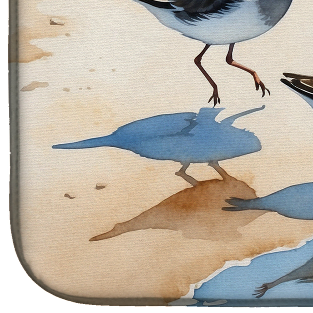 Sandpipers Dish Drying Mat