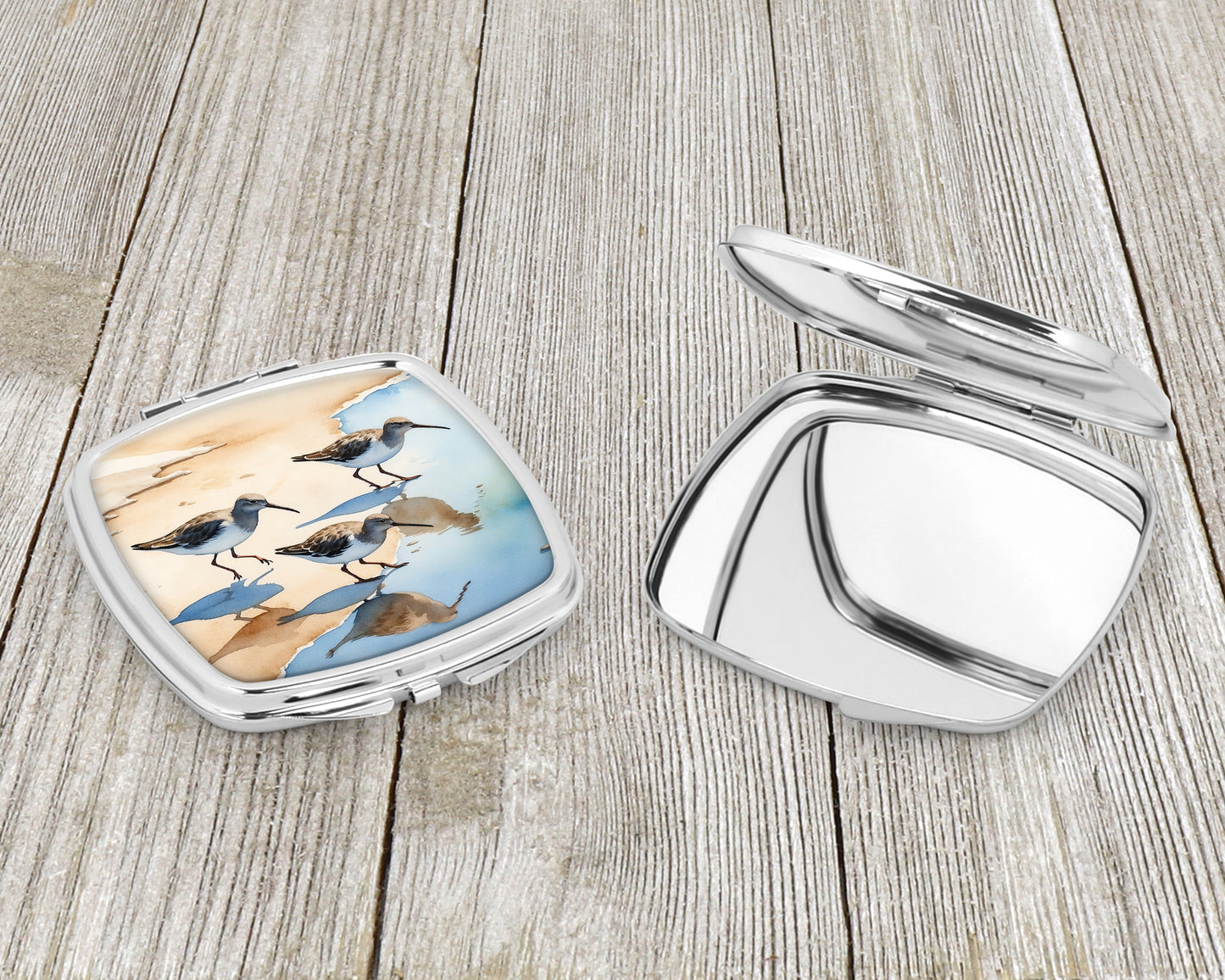 Sandpipers Compact Mirror