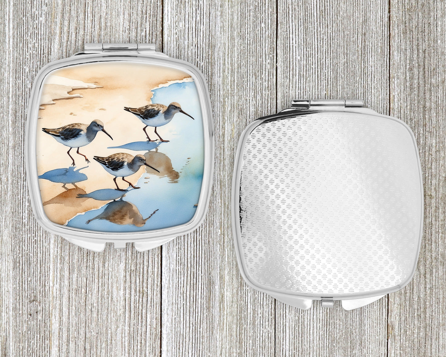 Sandpipers Compact Mirror