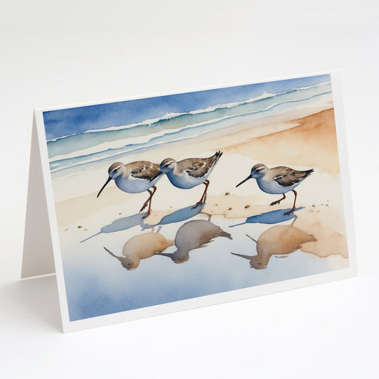 Buy this Sandpipers Greeting Cards Pack of 8