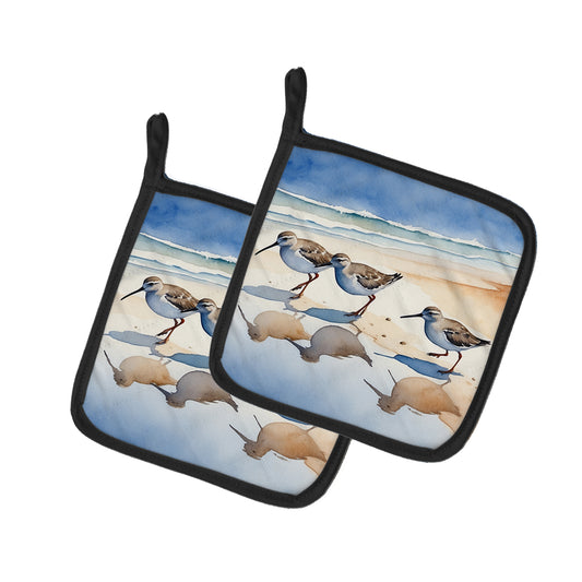 Buy this Sandpipers Pair of Pot Holders