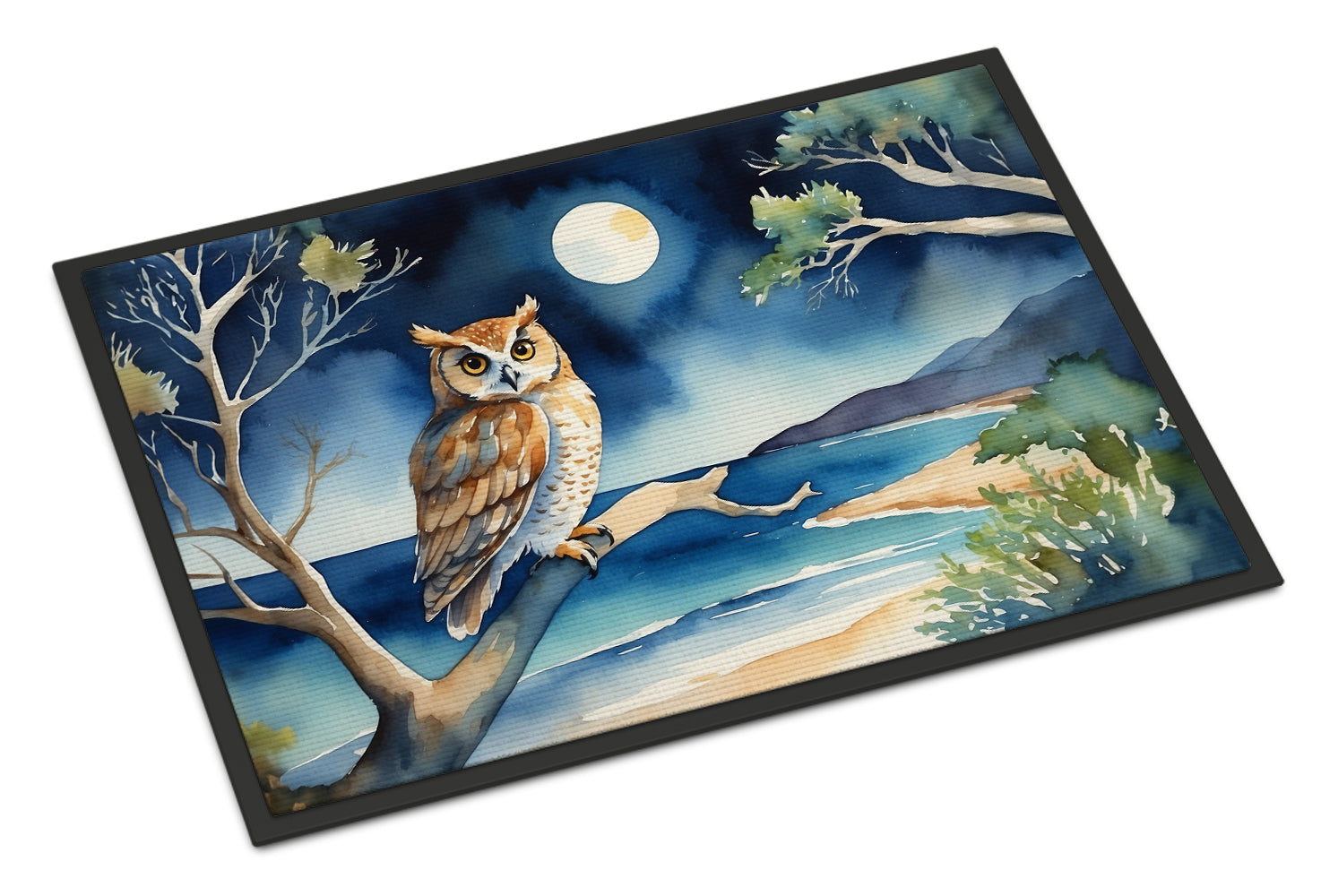 Buy this Owl Perched in Coastal Tree Doormat