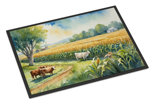 Buy this Cows by the Cornfield Doormat