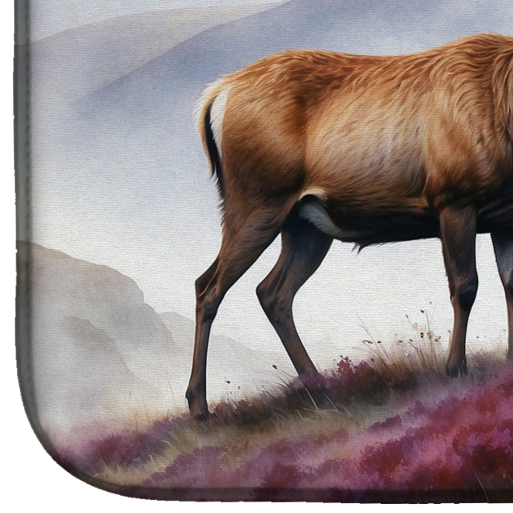 Highland Red Deer Dish Drying Mat