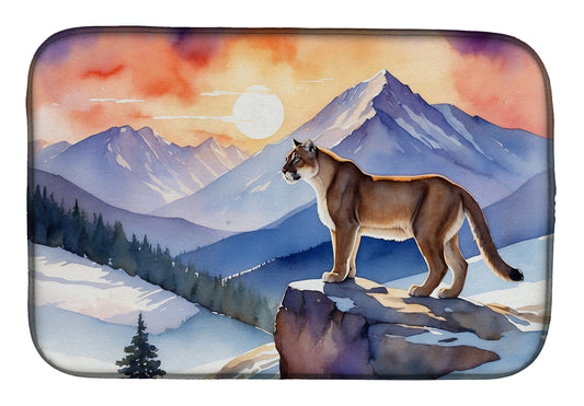 Buy this Mountain Majesty Lion Dish Drying Mat