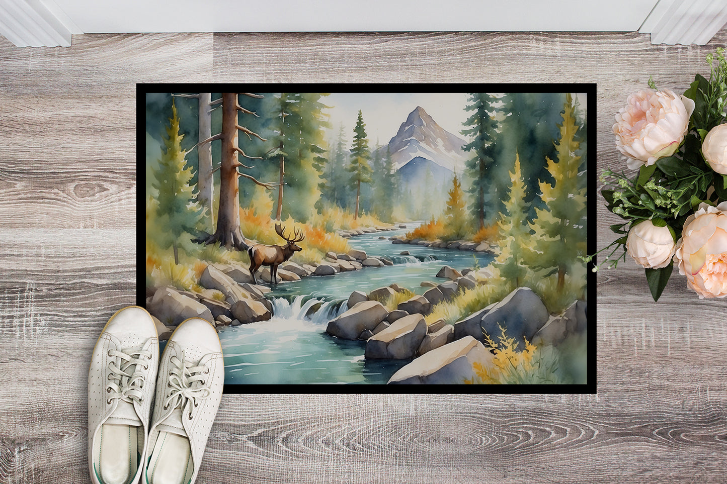 Mountain Stream Doormat